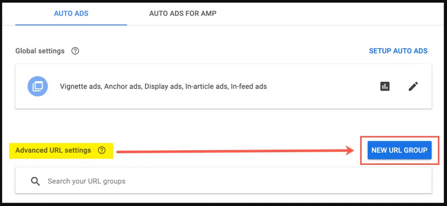 Advanced URL Settings