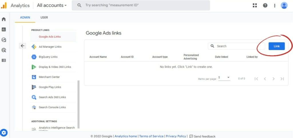 Google analytics 4 integration