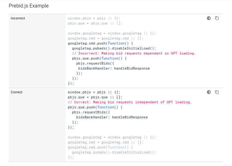 Load GPT and Bids in Parallel - ad loading speed